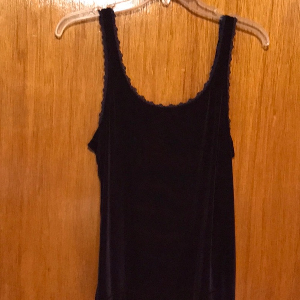 Chico's Travelers Collection Purple Sleeveless Top Size 1/S/8